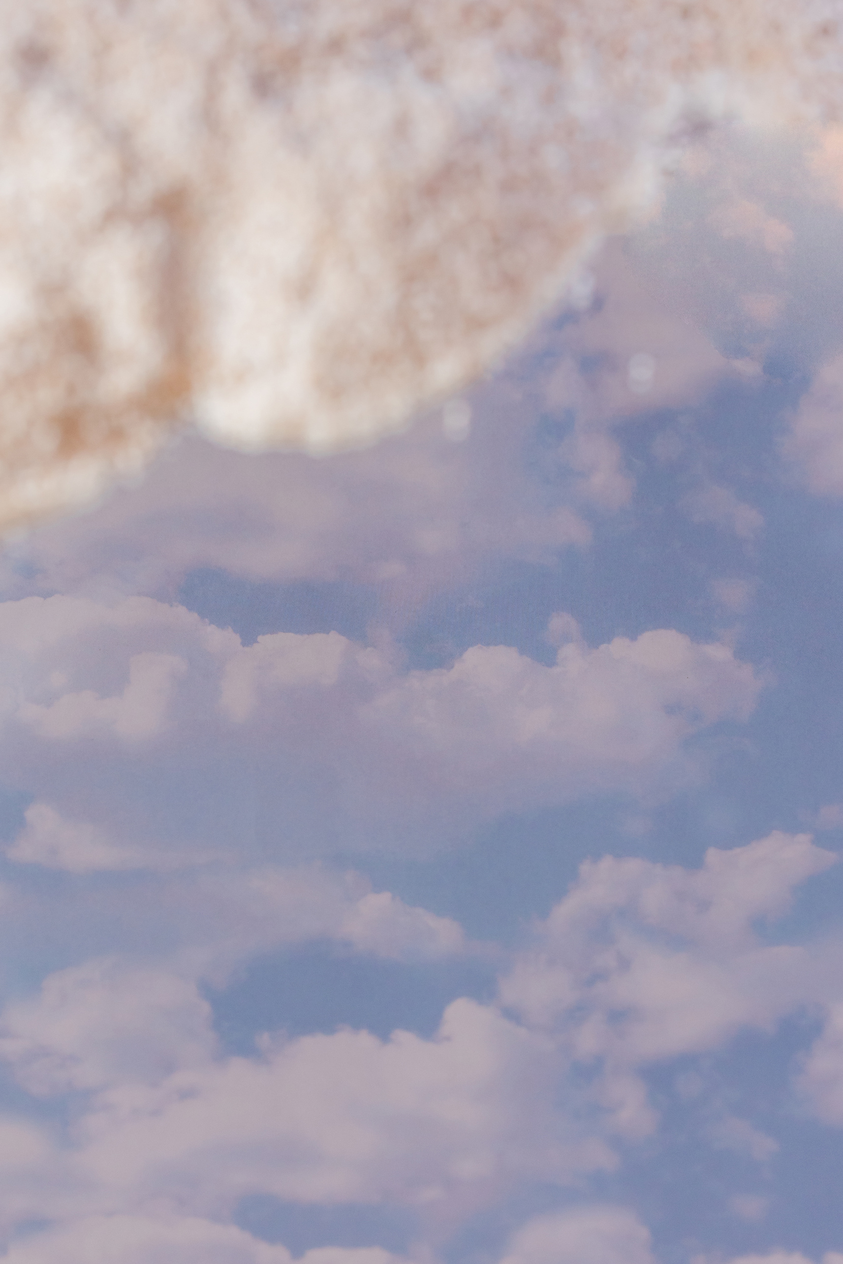 Cloudy Sky and Sand Background